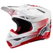 Supertech S-M10 Unite Helmet Ece 22.06 Red White Glossy