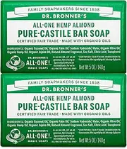 Dr. Bronner's Almond Pure-Castile Bar Soap 140 g