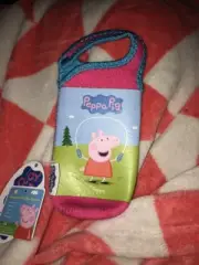 Peppa Pig - Neoprene Single Bottle Bag Bnwt Free Post (ACC31)