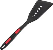 BEBEMOKO Flexible Silicone Pancake Spatula Non Stick Cooking Turner Portable Frying Tool for Eggs Fish Pancakes Heat Resistant Kitchen Accessory with Unique Design