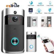 Wireless Doorbell WiFi Phone Security Camera Ring Video Door Bell Smart Intercom
