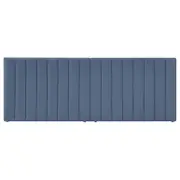 Aquila Extra Wide Bouclé Headboard - Midnight Blue
