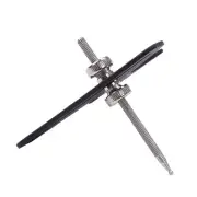 Simple and Effective Single Needle Sight for Competitive Recurve Bow Black