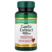 Nature's Bounty, Garlic Extract, 1,000 mg, 100 Rapid Release Softgels