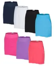 Greg Norman Womens X-Lite 50 Pull-On Stretch Skort Golf Skirt G2S21H522 New