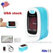 LED Finger-tip Pulse Oximeter Finger Blood Oxygen SPO2 PR Instant Read Monitor