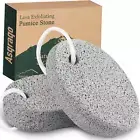 2PCS Natural Pumice Stone, Lava Pedicure Tools Hard Skin Callus Remover for Fee
