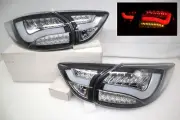Fits~2013-2016-Mazda CX-5 Sequential LED Red Clear/Black Lamp Rear Tail Light