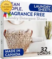Fragrance Free Laundry Detergent Sheets Laundry Soap Ultra Concentrated