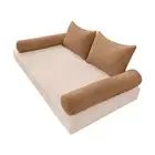 |COVER ONLY| STYLE 4 Twin Bolster Pillow Daybed Porch Swing Pipe Trim AD104