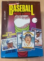 1986 Donruss Baseball Wax Pack Box (36 Sealed Packs)