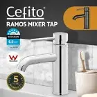 Cefito Bathroom Tap Mixer Tap Laundry Faucet Basin Sink Swivel DIY