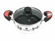 New Disney White Mickey Minnie Mouse Pot with lid Birthday Christmas gift