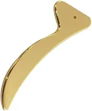 GOOHOCHY 1Pc Scrapping Massager Plates Ergonomic Design for Face Body Natural Handicraft Lightweight Durable Yak Horn Massager for Relaxation Wellness
