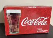 Vintage Coke Cola Glasses Libbey - 16.75 Oz