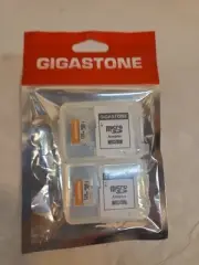 Gigastone 128GB Micro SD Card, 2Pack, 4K UHD Video, Switch Compatible Gaming