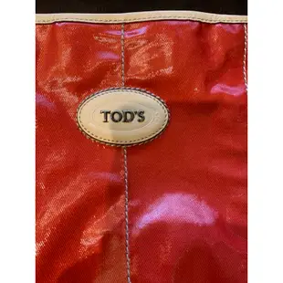 Tods 義大利🇮🇹真品大G bag紅色包包，近全新，只用過幾次