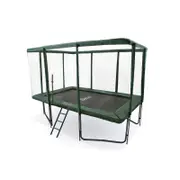 GeeTramp Force 7x10ft Rectangle Trampoline Black Edition