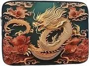 Laptop Case Sleeve Dragon Chinese Background Laptop Bag Computer Carrying Case 13 Inch Laptop Protective Notebook Cover