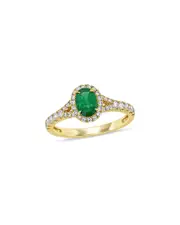 Rina Limor 14K 1.21 ct. tw. Diamond & Emerald Ring