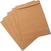 SHOWERORO Pcs Kraft Paper Document Bags Office Organizer Document Envelope a Size Self-Adhesive Strip Multi-use Storage Bag