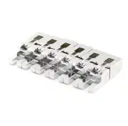 Genuine Floyd Rose Classic 12" Original Saddle Set (6) Chrome