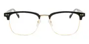 Full Rim Browline Black Gold SmartBuy Collection Murf 886 Fashion Men Eyeglasses