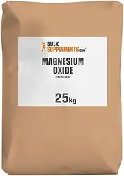 BulkSupplements Magnesium Oxide Powder (25 Kilograms)