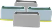 Generic 4pcs Cat Litter Shovel Storage Box Lifter System Outdoor Litter Bin Scoops Smart Clumping Cat Litter Refill Can Nappy Bin Nip Scooper Gadget Filter Wand Mod Cat Pad Plastic