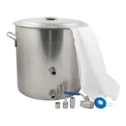 14 Gal BIAB Brew in a Bag Kit Kettle Kit - Homebrew Beer Wine Moonshine Spirits