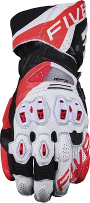 Five RFX1 Evo, gloves , color: White/Black/Neon-Red , size: 3XL