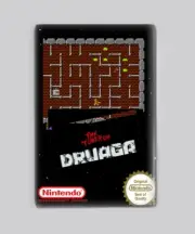 Druaga no Tou7 NES - 2"x3" Fridge MAGNET (nintendo retro game