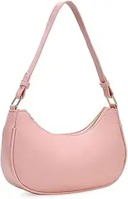 [xperry] Women Cow Print Shoulder Bag Clutch Purse Underarm Handbag Satchel Zipper Tote Bag Small Purse
