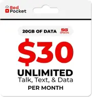Plan with Unlimited Talk, Text & Data - Expanded 20GB High-Sp