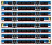 Adhesive Vinyl Class 350 Decal suit OO Gauge Bachmann - Network SouthEast