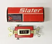Slater Single Pole A.C. Lighted Quiet (glow) Single Pole Switch Heavy Duty#700