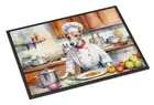 Whippet The Chef Doormat Front Door Mat Indoor Outdoor Rugs for Entryway, Non