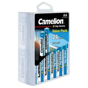 Camelion Digi Alkaline AA高能鹼性電池 24粒硬盒裝 加強版