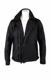 New SUPERDRY Fashion Men's Slim Fit Moody Bomber Biker Bomber Jacket Coat