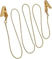 [BESTYASH] Glasses Chain Clip Chain Sunglass Strap Sunglasses Chain Sunglasses Cord Eyewear Chain Strap Chain Holder Strap Glasses Accessory Glasses Holder Strap Sunglass Chain Masks Copper