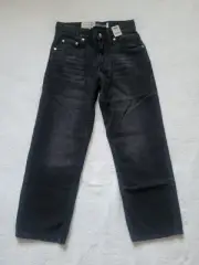 LEVI'S SILVERTAB NWT Boy's Black Denim Jeans Size 10 Reg W25 L26
