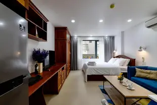 第1郡公寓套房 - 30平方公尺/1間專用衛浴Deluxe Studio with full facilities, near Ben Thanh