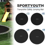 Replacement Trampoline Mat Fit 12ft 14ft 15ft Frame 72 88 96 Rings w/Spring Tool