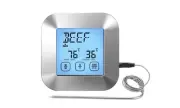 Digital Meat Thermometer, Oven BBQ Grill Kitchen Food Cooking, 1 Probe & Timer