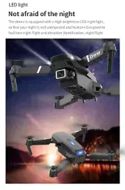 Drone 4K Wide-Angle HD Camera Wifi Fpv Height Hold Foldable RC Quadrotor