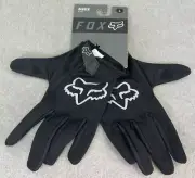 Fox Racing Women's Ranger Gloves Logo Micro Suede LARGE MTB BMX Mountain Bike