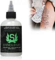 Tattoo Stencil Stuff Stencil Transfer Lubricant Cream 125ml (4oz Bottle)