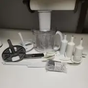 Euro-Pro Quad Blade Food Processor KP81S Slicer, Shredder 5 Blades & Parts ONLY
