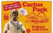 Cactus Jack Travis Scott McDonald’s Blanket