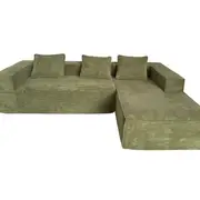 Greenland L Shape Sofa - Green